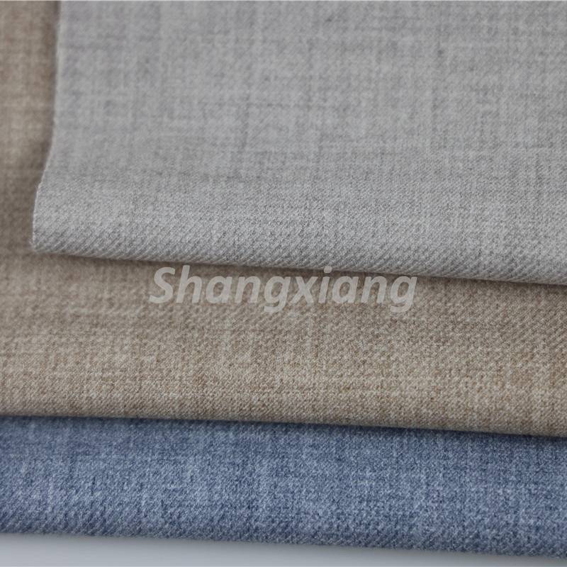 Polyester Rayon Woven twill fabric  (2)
