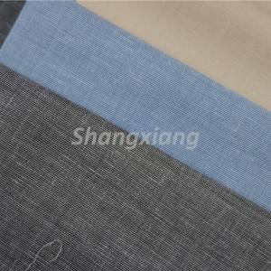 Poly Linen fabric for suits