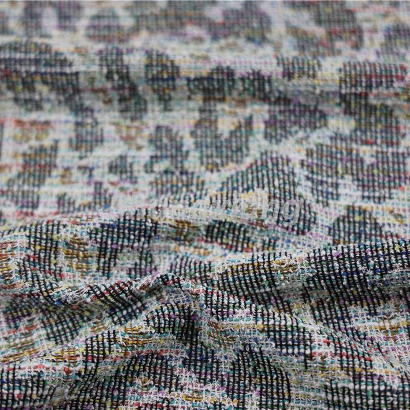 Cotton texture fabric knit dress fabric coat fabric (4)