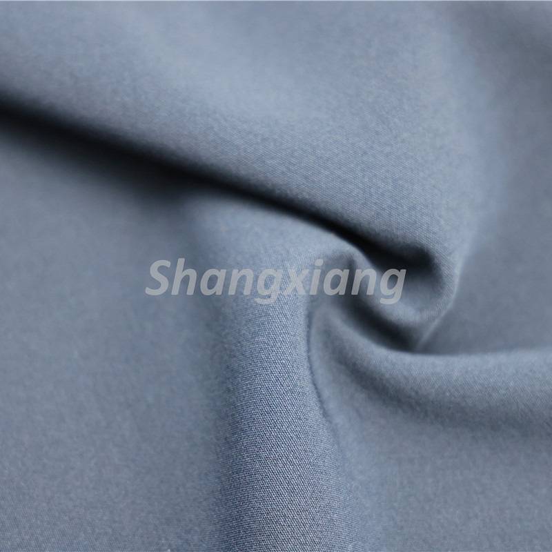 Polyester Rayon Double crepe Plain fabric (4)