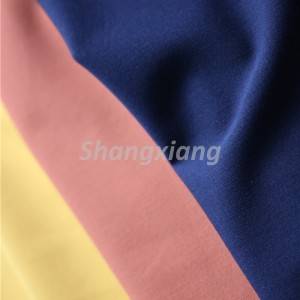 Factory For China Polyester Microfiber Fabric Eco-Friendly 4 Way Spandex Suit Fabric Twill