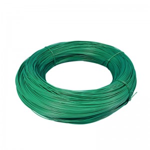 3mm 3.6mm PVC Coated galvanized Iron Wire used for Chain Link Fence