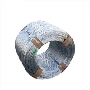 Low price galvanized wire coil for products packaging