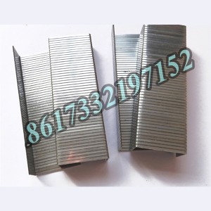 High quality staple manufacturer copper coated OEM ODM 3218 3215 Carton Closing Staples