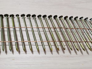 Steel Coil Nails for Wooden Pallet Screw Shank Nail Non-Point Nail