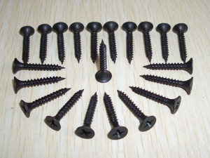 Metal Black Screw Bugle head phillips drive Drywall Screws