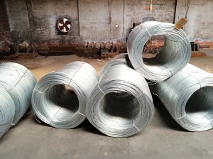 galvanized iron wire for staples factory Material Q195 GI Galvanized Binding Wire BWG 11 BWG12  BWG14