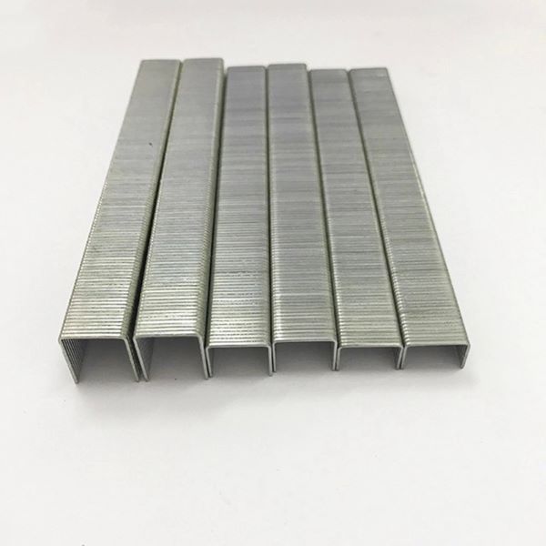 2022 Good Quality Staple Factory - 21 ga 80 series Wholesale Sofa Pneumatic Stapler Pin Sliver Color Pneumatic Staples  – SXJ