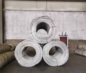 galvanized iron wire for staples factory Material Q195 GI Galvanized Binding Wire