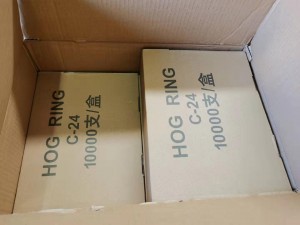 Zinc-Coated Wire C Hog Rings from China Hog Ring Staples C Type Staples