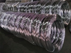 Galvanized iron wire for staples factory Material Q195