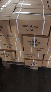 Hog C Rings Staple/Hog C Ring Nail/Hog Ring Furniture C Nails 15 Gauge C Nails Series