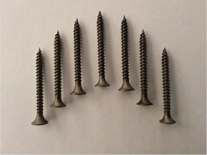 phosphated and galvanized  Perfect quality and bottom price black drywall screw