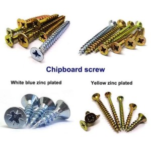 Drywall screws (Coarse and Fine thread)