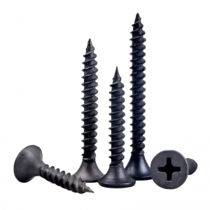 factory price phillips black bugle head Drywall screw for gypsum board