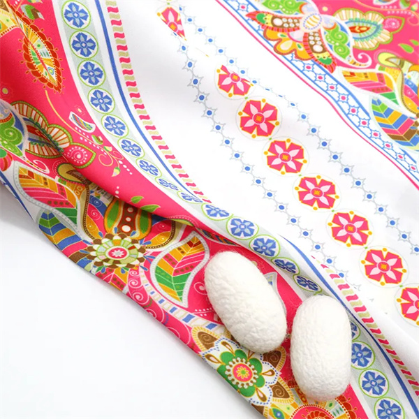 Natural Silk wholesale Soft Shiny 100% Pure Silk Peace Silk Fabric
