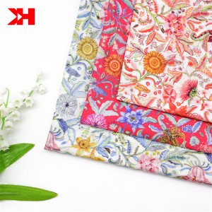 Leading Manufacturer for Materials Cotton Printed Fabric - Silk voile fabric 2 – Kahn