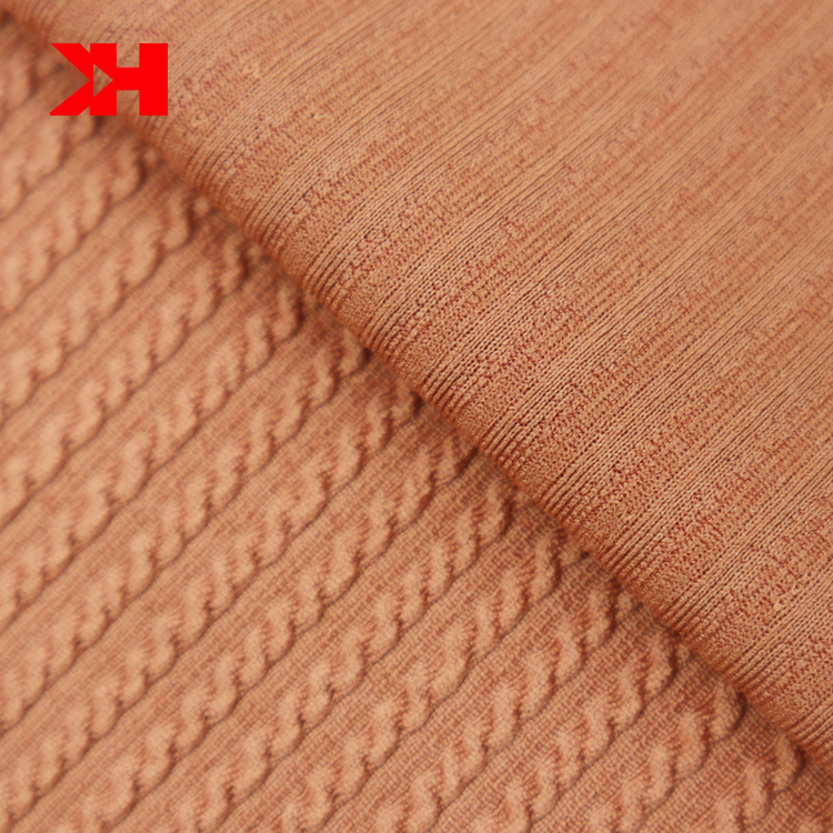 No MOQ Customized Print Knitted Rib Fabric Rib Knit Fabric - China