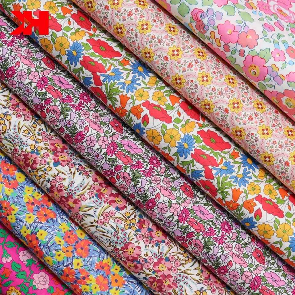 Tana custom fabric printing 100% cotton lawn liberty London fabric