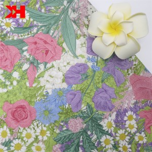 Wholesale Price China Custom Fabric - Floral Digital Print Liberty Fabric for Dress – Kahn
