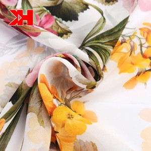 Wholesale Dealers of Custom Made Fabric - 100% polyester digital print chiffon fabric – Kahn