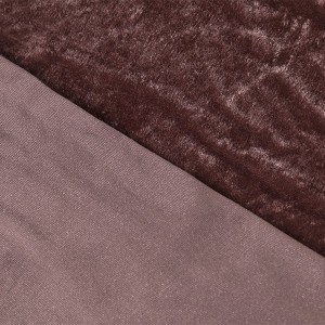Low MOQ for Digital Print Jersey - custom design velvet fabric for curtain and clothing – Kahn