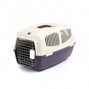 Plastic Portable Multi Color Outdoor Pet Cage Cat Carrier Good Quality Dog Crate