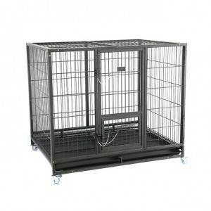 General Slant-Front Collapsible Deluxe Xl Dog Cage For Large Dog