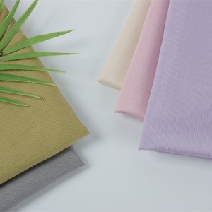 LYOCELL ACETATE POLY MIXED LINE TEXTURE   LIGHT WEIGHT WOVEN FABRIC FOR  SUMMER AND SPRING TA947001
