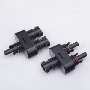 Branch connector T-branch connector use on solar panel OEM and ODM MC4 branch connector