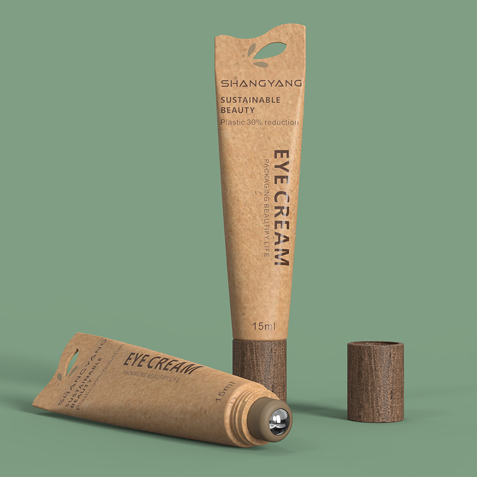 Eco-Friendly Kraft Paper Tube Packaging for Eye Cream/ SY-ZS22054