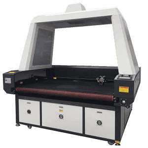 Wholesale Price China China 1610 CO2 Automatic Feeding System Laser Cutter Machine for Fabric Cutting with Double Laser Heads Big CCD Camera Capture System
