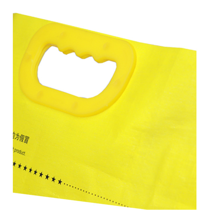 Solid Carry Weight Plastic Bag Handles Clasp Type With 6 Holes Fasten On  Rice Bags