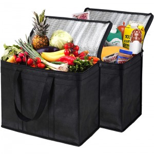 Good quality Insulated Lunch Bag - Non-Woven Large Capacity Portable Cooler – Shengyuan