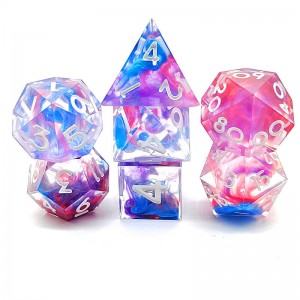 Resin dice (color mix)