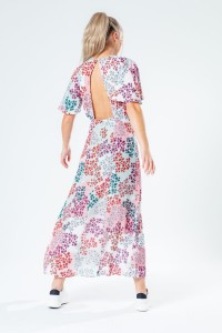 Повсякденна вільна сукня з флористичним принтом на замовлення