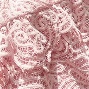 ʻO ka lole liʻiliʻi liʻiliʻi i ke kauwela abstract guipure lace