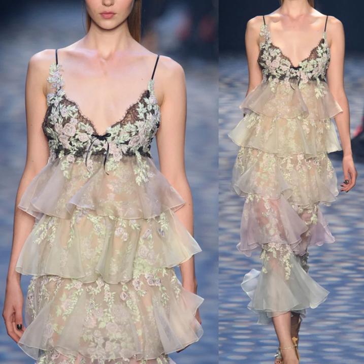 Ключовий модний тренд жіночого одягу весни та літа 2023, сукня-сітка – це ж так красиво!