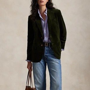 Corduroy Blazer for Women – Tailored Velvet Jackets by Custom Clothing Factory