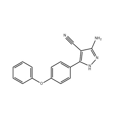 High Performance Nadh 2na Powder - Ibrutinib Intermediate 5-aMino-3-(4-phenoxyphenyl)-1H-pyrazole-4-carbonitrile  – SyncoZymes