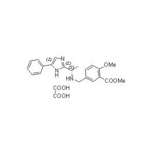 Eluxadoline Intermediate (S)-Methyl 2-Methoxy-5-((1-(4-phenyl-1H-imidazol-2-yl)ethylamino)methyl)benzoate oxalic acid