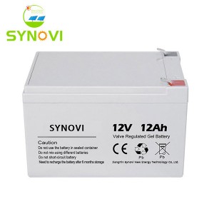 12V 12Ah Solar storage gel battery