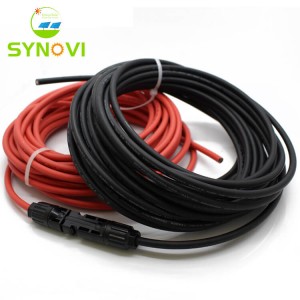 DC PV Cable 4mm TUV Solar Panel Extension Cable