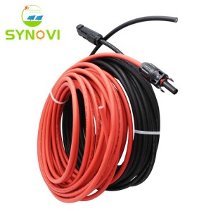 DC PV Cable 4mm TUV Solar Panel Extension Cable