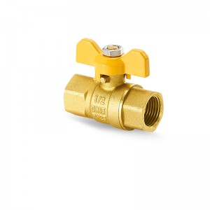 S5065 Butterfly Handle Gas Ball Valve