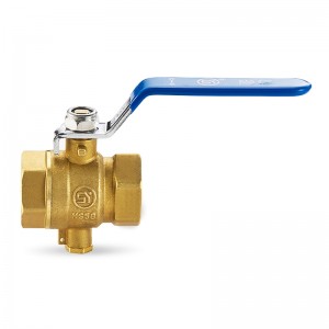 S5069 temperature measurement ball valve