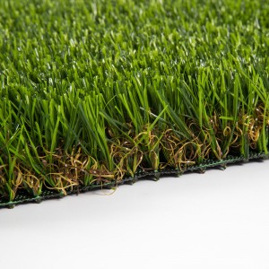 35mm 4 colour C Shape Landscaping Decoration Artificial Grass for Garden