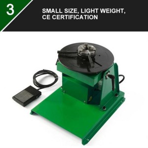 10KG Special Cnc Automatic Mini Small Table Chuck Robot Rotary Manipulator Welding Positioner For Sale
