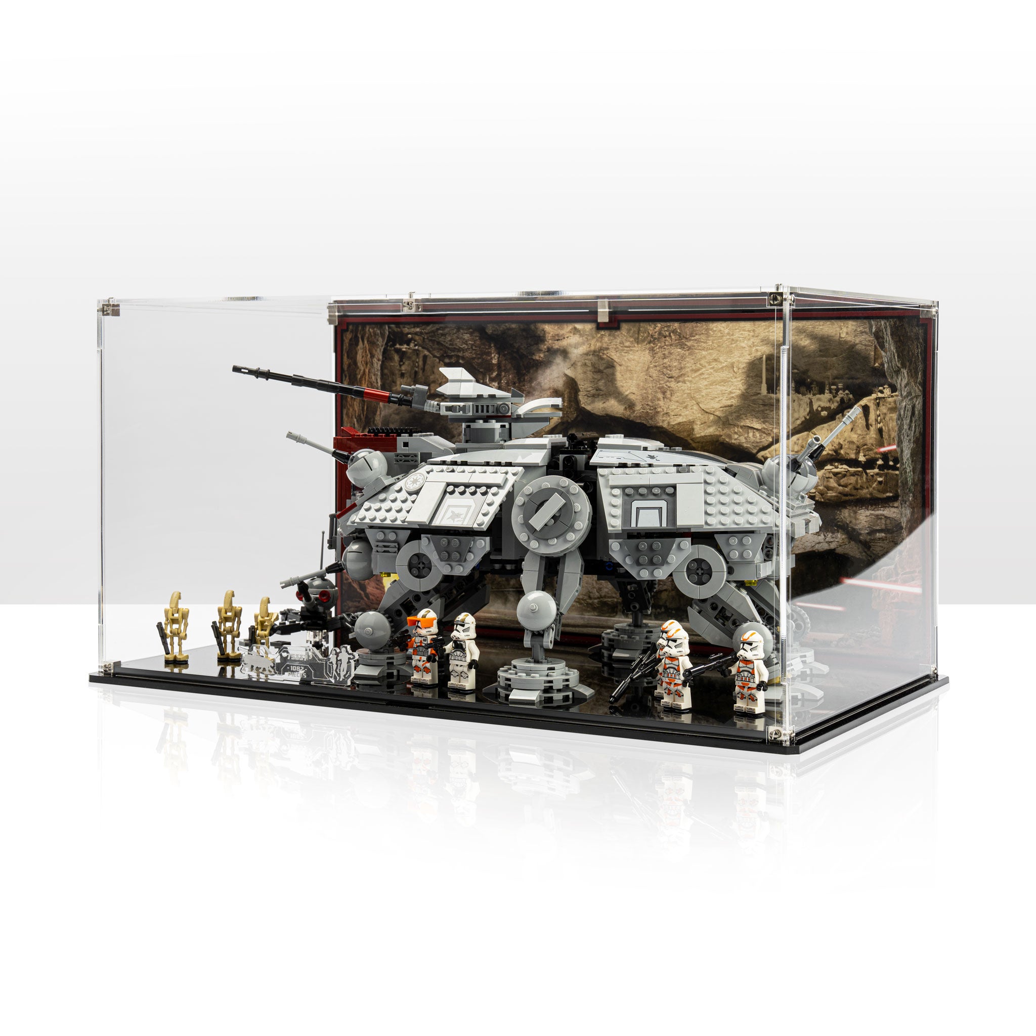 “Acrylic Lego Minifigure Showcase/acrylic lego dust cover