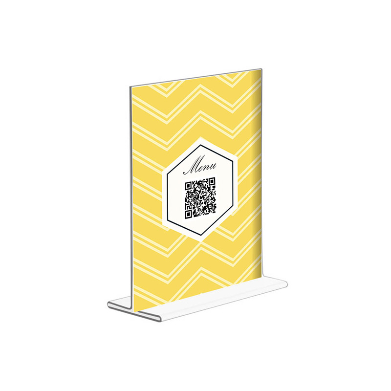 QR code is suitable for promotion of acrylic frame